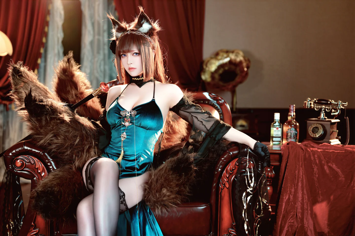 半半子_No_106_碧蓝航线·天城_玉座落鸾_62P,10V_536MB tg@simisebaiai 【丝足阁】005.webp